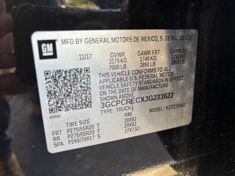 2018 Chevrolet Silverado 1500 LT