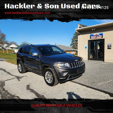 2015 Jeep Grand Cherokee for sale at Hackler & Son Used Cars in Red Lion PA