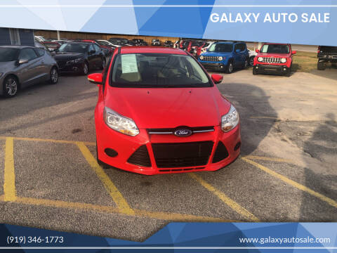 2014 Ford Focus for sale at Galaxy Auto Sale in Fuquay Varina NC