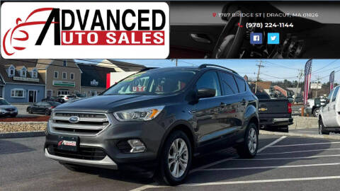 2017 Ford Escape for sale at Advanced Auto Sales in Dracut MA