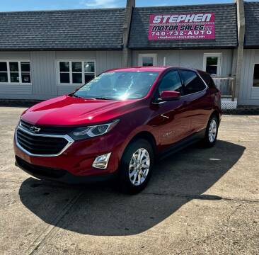 2020 Chevrolet Equinox for sale at Stephen Motor Sales LLC in Caldwell OH