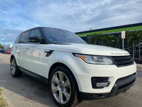 2015 Land Rover Range Rover Sport for sale at GCR MOTORSPORTS in Hollywood FL