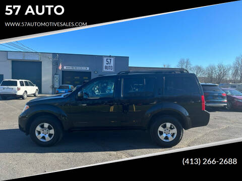 2008 Nissan Pathfinder for sale at 57 AUTO in Feeding Hills MA