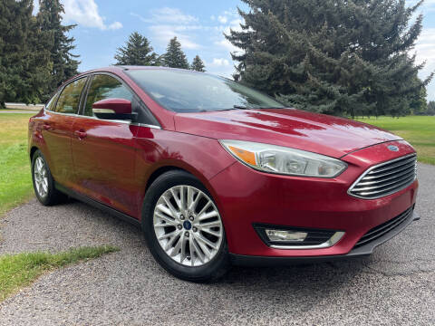 2015 Ford Focus for sale at BELOW BOOK AUTO SALES in Idaho Falls ID