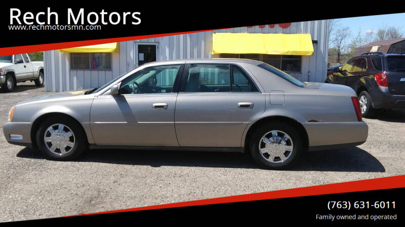 2004 Cadillac DeVille for sale at Rech Motors in Princeton MN