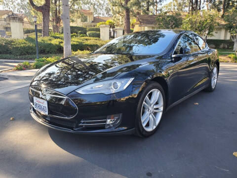 2015 Tesla Model S for sale at E MOTORCARS in Fullerton CA