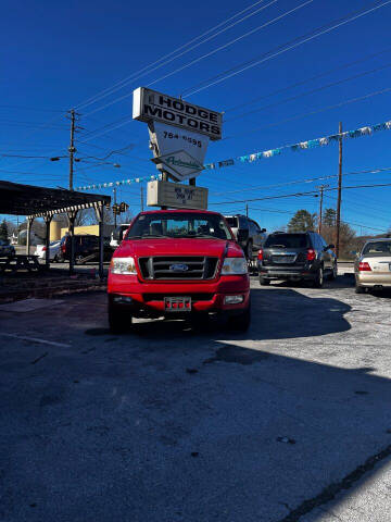 2005 Ford F-150 for sale at HODGE MOTORS in Bristol TN