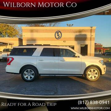 2019 Ford Expedition MAX for sale at Wilborn Motor Co in Fort Worth TX