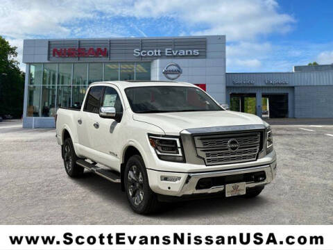2024 Nissan Titan for sale at Scott Evans Nissan in Carrollton GA
