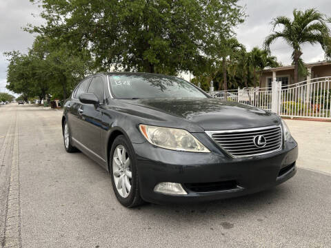2008 Lexus LS 460 for sale at MIAMI FINE CARS & TRUCKS in Hialeah FL