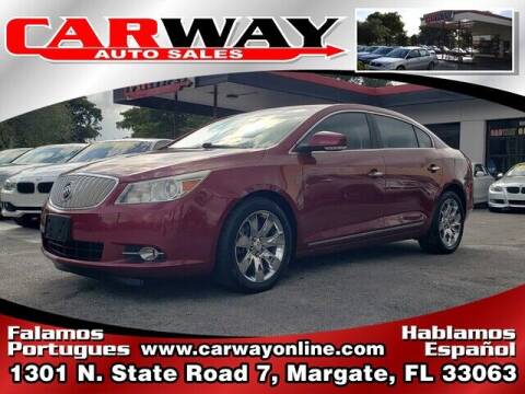 2011 Buick LaCrosse for sale at CARWAY Auto Sales in Margate FL