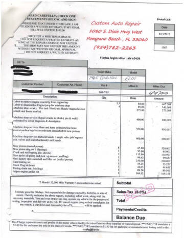 1960 Cadillac Eldorado