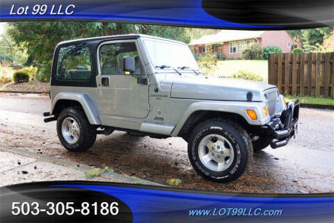 2001 Jeep Wrangler Sport
