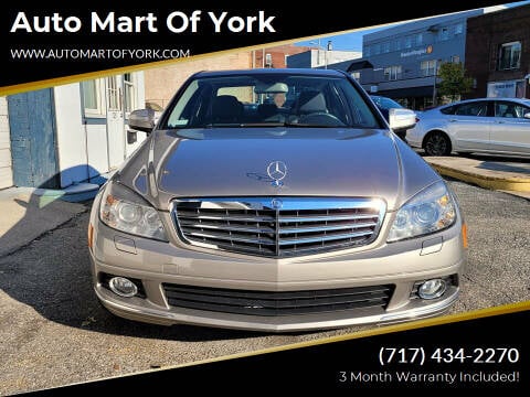 2008 Mercedes-Benz C-Class for sale at Auto Mart Of York in York PA
