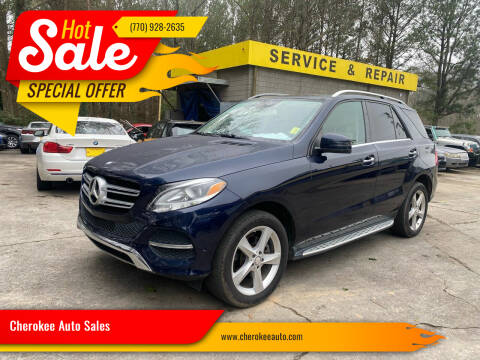 2016 Mercedes-Benz GLE for sale at Cherokee Auto Sales in Acworth GA