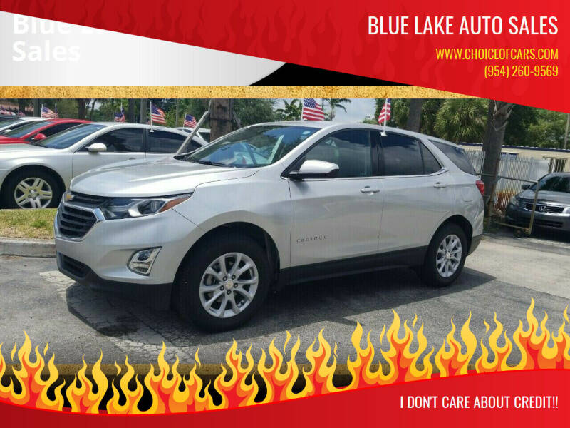 2018 Chevrolet Equinox for sale at Blue Lagoon Auto Sales in Plantation FL