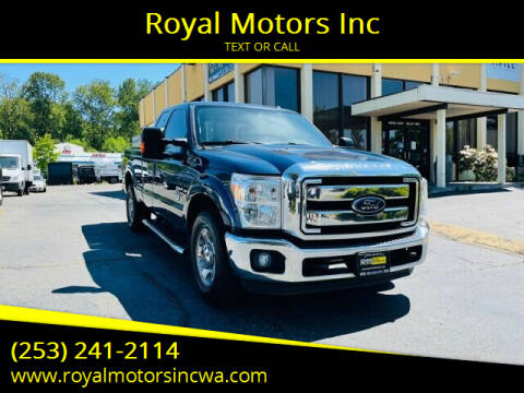 2016 Ford F-250 Super Duty for sale at Royal Motors Inc in Kent WA
