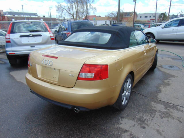 2003 Audi A4 for sale at Avalanche Auto Sales in Denver, CO