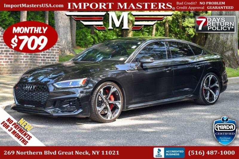 2019 Audi RS 5 Sportback for sale at Import Masters in Great Neck NY