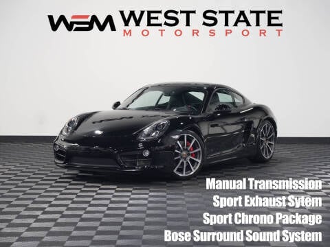 2014 Porsche Cayman for sale at WEST STATE MOTORSPORT in Federal Way WA