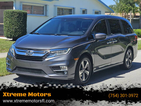 2018 Honda Odyssey for sale at Xtreme Motors in Hollywood FL