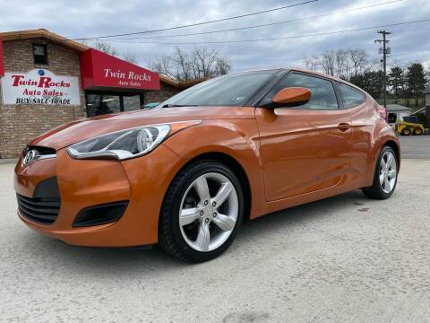 2014 Hyundai Veloster for sale at Twin Rocks Auto Sales LLC in Uniontown PA