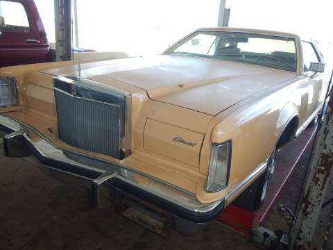 1978 Lincoln Continental for sale at Custom Rods and Muscle in Celina OH