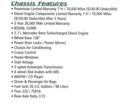 2004 Pleasure Way Plateau TS