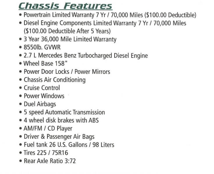 2004 Pleasure Way Plateau TS