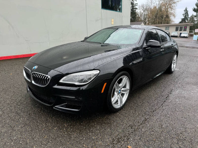 Used 2016 BMW 6 Series 640i with VIN WBA6D2C5XGGT65611 for sale in Kirkland, WA