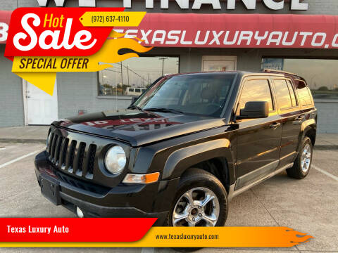 2011 Jeep Patriot for sale at Texas Luxury Auto in Cedar Hill TX
