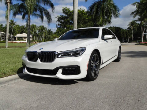 2018 BMW 7 Series for sale at RIDES OF THE PALM BEACHES INC in Boca Raton FL