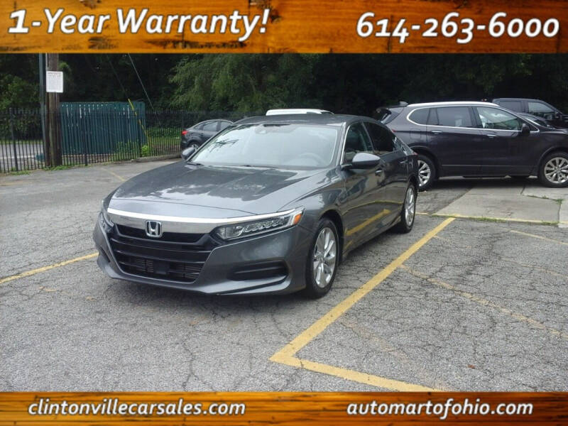 2020 Honda Accord for sale at Clintonville Car Sales in Columbus OH