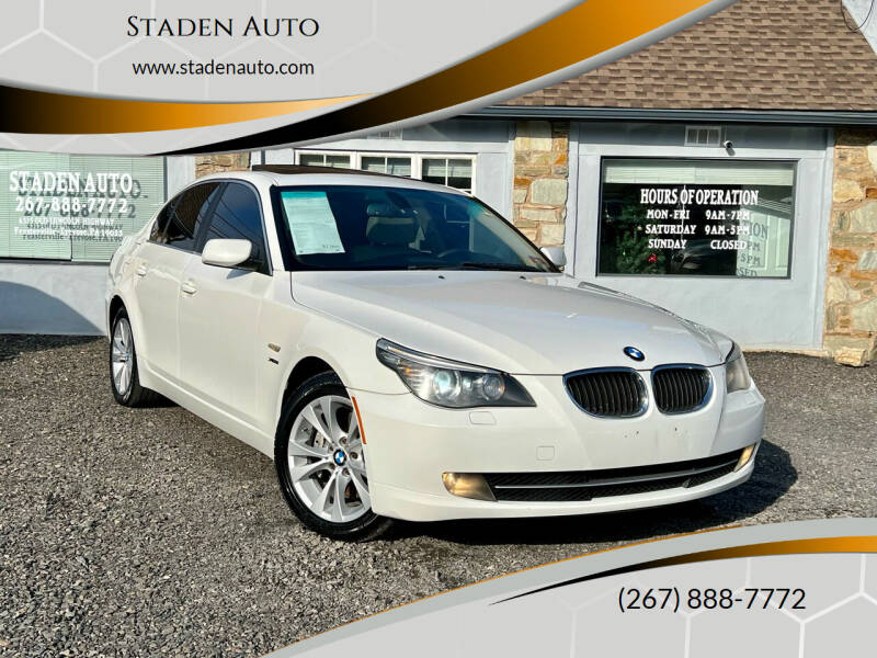 2009 BMW 5 Series for sale at Staden Auto in Feasterville Trevose PA