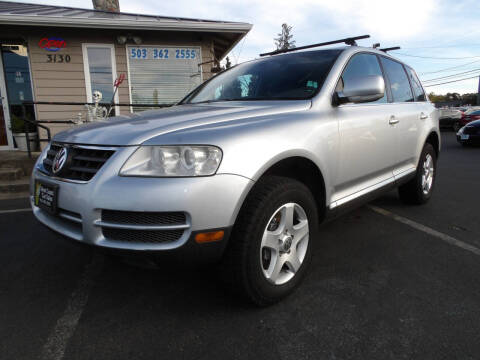 2006 Volkswagen Touareg for sale at WEST COAST CAR SALES in Salem OR