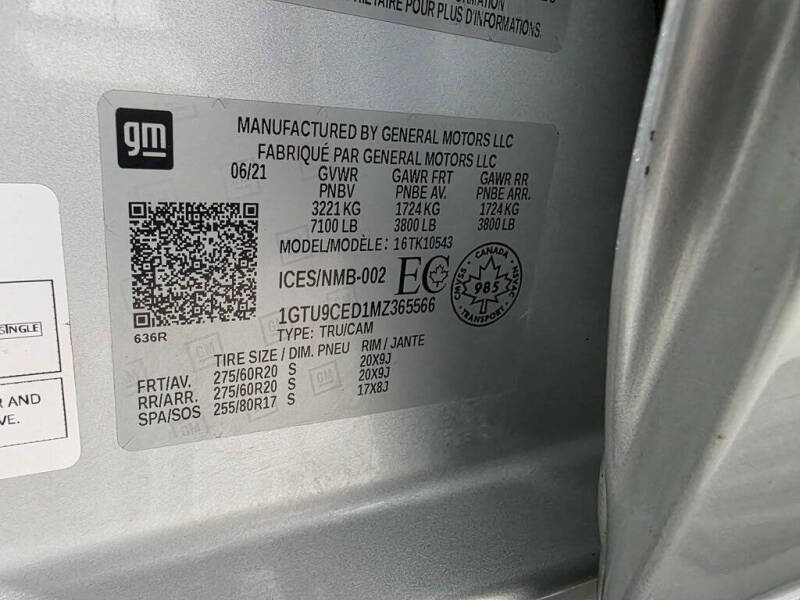 2021 GMC Sierra 1500