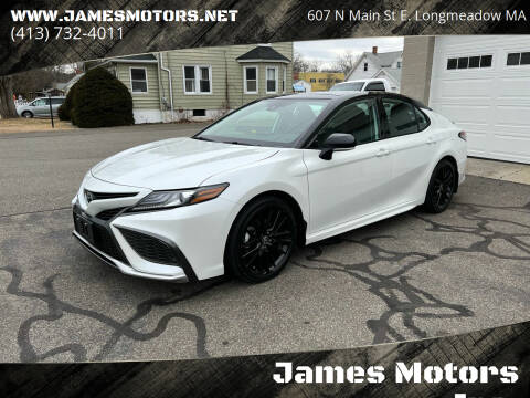 2021 Toyota Camry for sale at James Motors Inc. in East Longmeadow MA