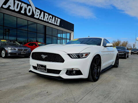 2015 Ford Mustang for sale at AUTO BARGAIN, INC in Oklahoma City OK