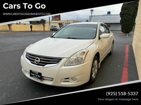 2010 Nissan Altima Hybrid for sale at Cars To Go in Sacramento CA