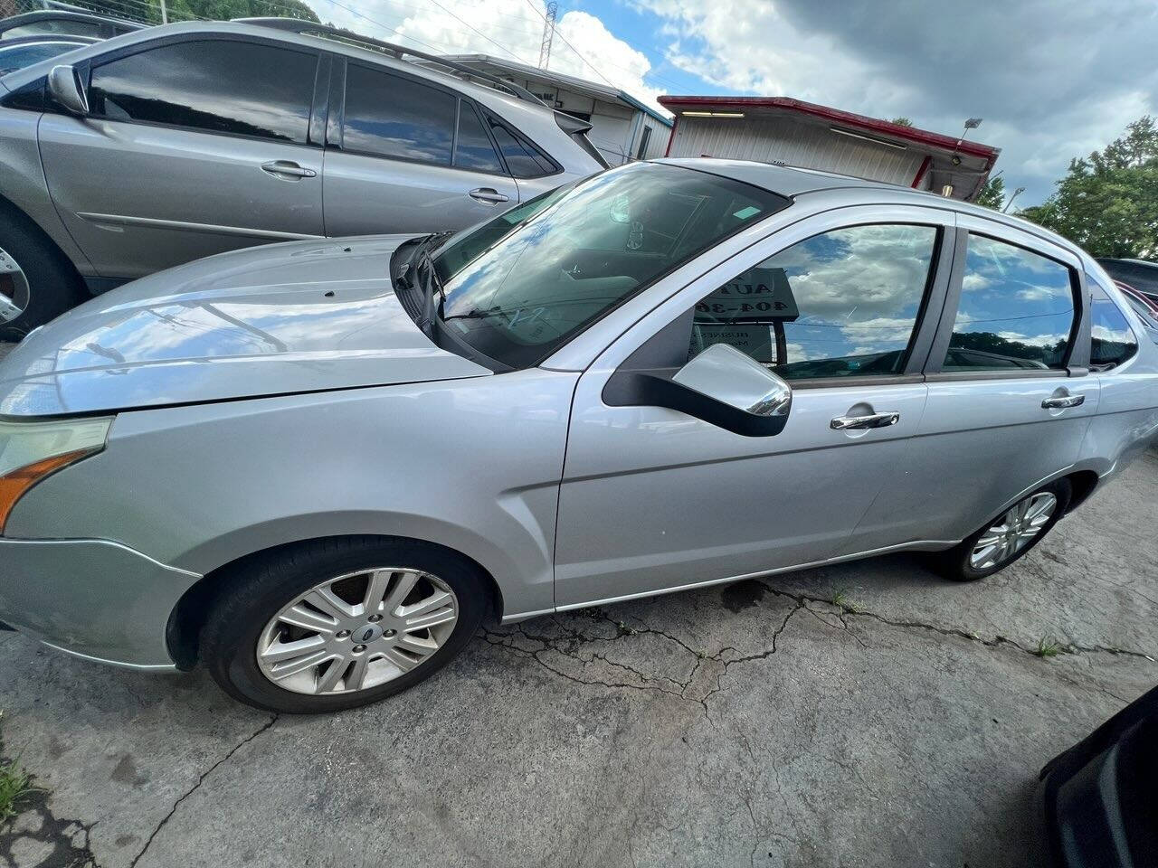 Silver 2010 Ford Focus SEL SEL 4dr Sedan 1