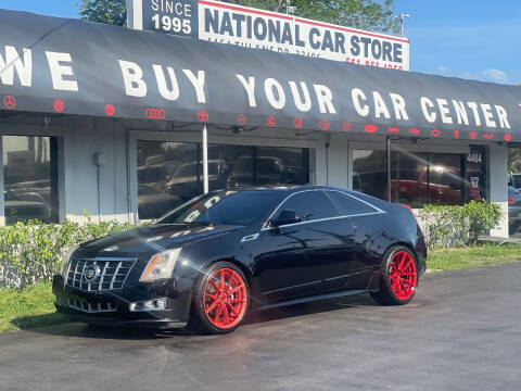 2012 Cadillac CTS for sale at National Car Store in West Palm Beach FL