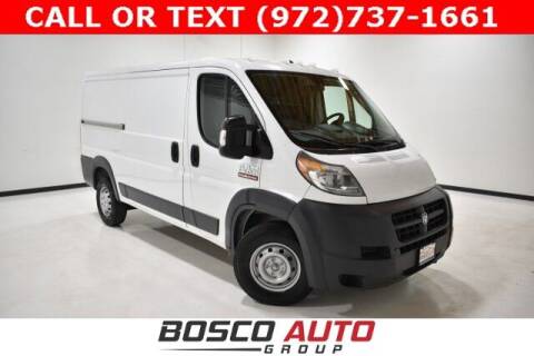 2015 RAM ProMaster for sale at Bosco Auto Group in Flower Mound TX