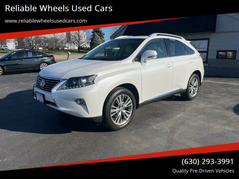 2013 Lexus RX 350 for sale at Reliable Wheels Used Cars in West Chicago IL