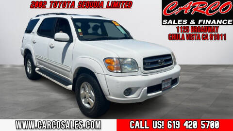 2002 Toyota Sequoia for sale at CARCO SALES & FINANCE in Chula Vista CA