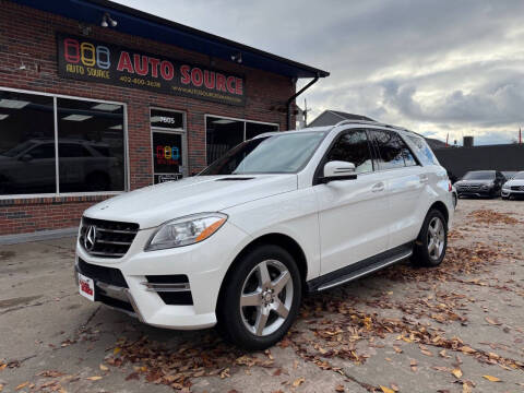 2015 Mercedes-Benz M-Class for sale at Auto Source in Ralston NE