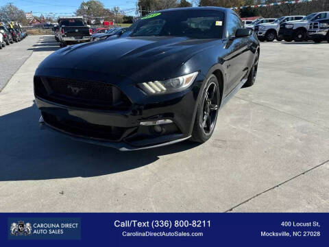 2017 Ford Mustang for sale at Carolina Direct Auto Sales in Mocksville NC