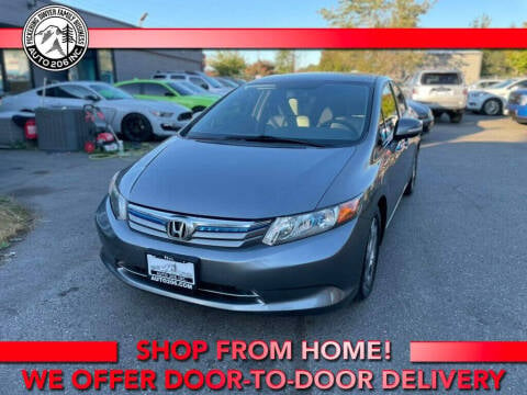 2012 Honda Civic for sale at Auto 206, Inc. in Kent WA