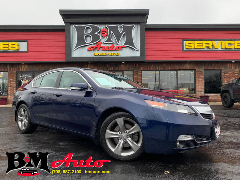 2014 Acura TL for sale at B & M Auto Sales Inc. in Oak Forest IL