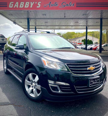 2014 Chevrolet Traverse for sale at GABBY'S AUTO SALES in Valparaiso IN