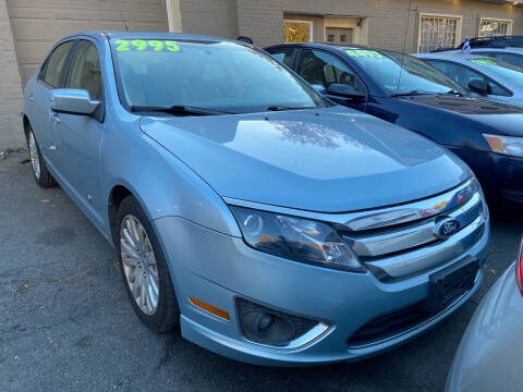 2010 Ford Fusion Hybrid for sale at MILL STREET AUTO SALES LLC in Vernon CT